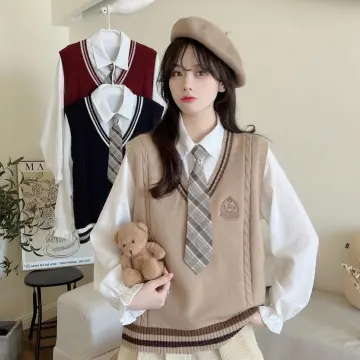 Vest Women's Korean Style Jacket Short Jacket Outer Wear Versatile Vest  Sleeveless waistcoat