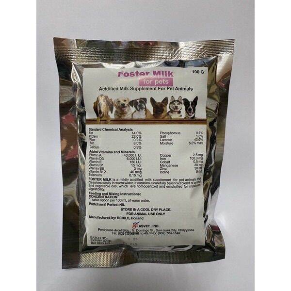 Foster Milk 100g Milk supplement for pets Lazada PH