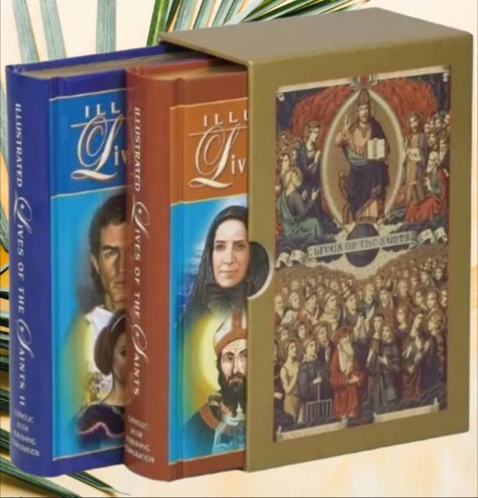 Illustrated Lives of Saints Vol. the 1 and 2 | Lazada PH