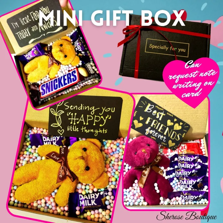 Mini Gift Box for birthday / anniversary/ congratulations/ any