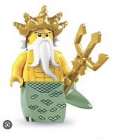 Lego Minifigure collectible Minifigure series 7 Ocean King ปี 2012 original sealed bag ของแท้ 100%