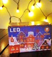 ไฟชุดแต่งสีขาว led ใช้ไฟ220V 40ดวง4เมตร กันน้ำ