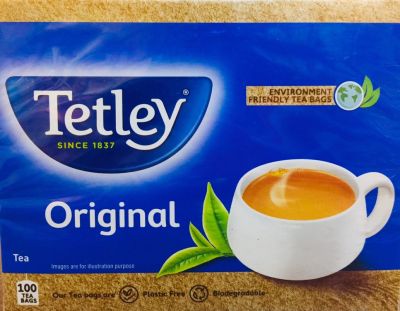 Tetley original tea 100bag inside 200gm