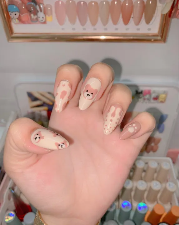 mẫu nail vẽ hình gấu trúc đáng yêu mà nhiều cô gái lựa chọn  Xưởng Nội  Thất Đạt Phát