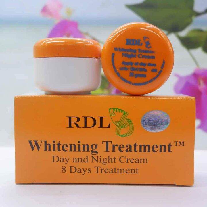 CREAM RDL SET WHITENING TREATMENT Cream RDL 8 Days Whitening Treatment Paket Lengkap Krim