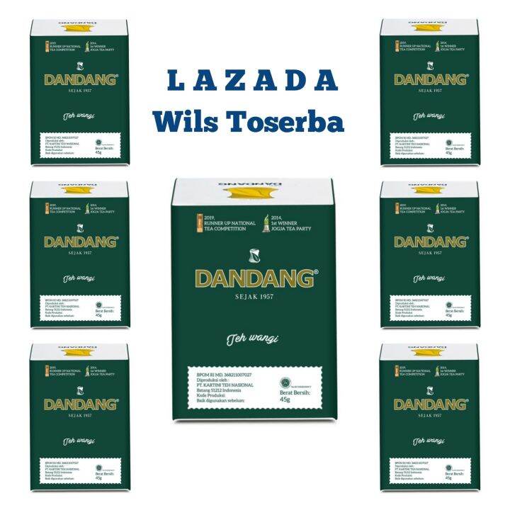 TEH DANDANG HIJAU SELECTION Limited Edition 45 gr Lazada Indonesia