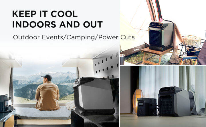 ecoflow wave battery powered portable air conditioner