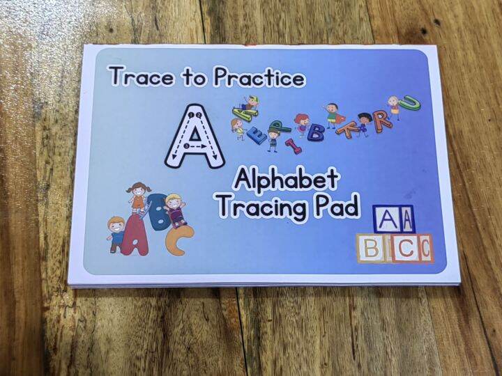 52 Pages of Tracing Pad Writing Paper Pad of Alphabet Letters from A to ...