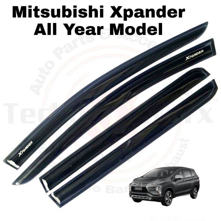 Mitsubishi Xpander Visor Wind Rain Sun Window Shield Year Model Quality