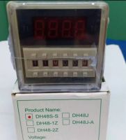 DIGITAL TIME RELAY ไทม์เมอร์ทวิน ตัวตั้งเวลา 220V  DH48S-S time-0.1S-99H