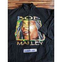 เสื้อแจ็คเก็ต jacket  BOBMARLEY ไซส์ L อก24" ยาว27.5"