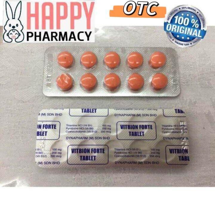 [ORIGINAL] Vitbion forte Vitamin B1, B6, B12 (10'S) (Similar Neurobion