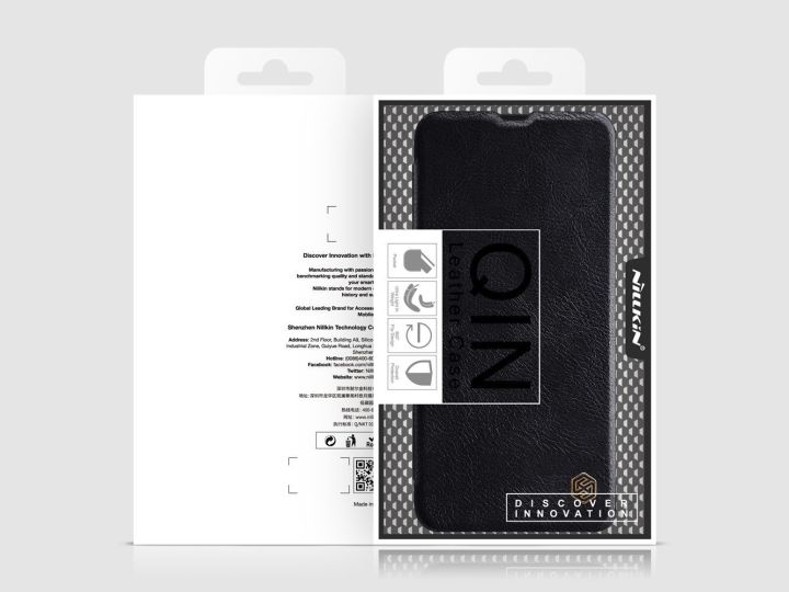 พร้-อมส่งในไทย-เคสหนังฝาพับqin-for-galaxy-note8-note9-note-8-note-9-s10-plus-s10plus-nillkin-qin-leather-case