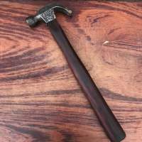 ฆ้อนยูเอส Old claw hammer ค้อนวินเทจ นำเข้าจากยูเอส ค้อนยูเอส ค้อนเก่า Usa ใส่ด้ามไม้พะยุง ความยาวรวมหัว 40ซม หัวสวย ร่องสวย หัวไม่เยิน