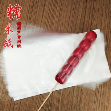500pcs/set Edible Rice Paper Sheets Wafer for Handmade Sugar Candy  Packaging DIY