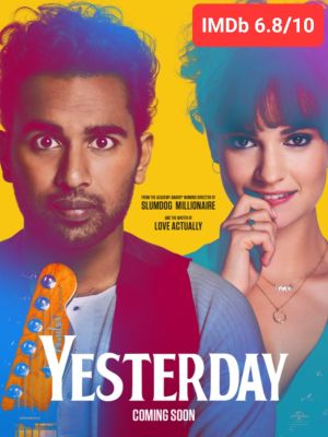 DVD Yesterday เยสเตอร์เดย์ : 2019 #หนังฝรั่ง
(ดูพากย์ไทยได้-ซับไทยได้)
ดราม่า คอมเมดี้ ดนตรี