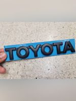 โลโก้ toyota สีดำ  สำหรับติดท้าย