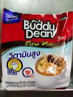 กาแฟ บัดดี้ดีน เอ็กซ์ตร้าริช 18 กรัม X 25 ซอง = 1 แพ็ค. Coffee 3 in 1 Buddy Dean Extra Rich 18 g X 25 sachets = 1 pack.