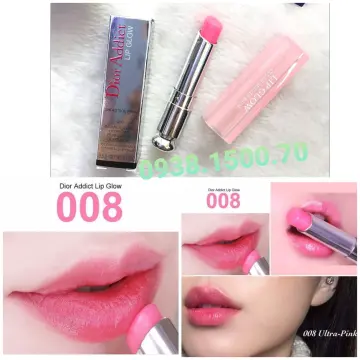Fullbox  Son Dưỡng Dior Addict Lip Glow 008 Ultra Pink  Mỹ Phẩm  Socutelipstick  Tiệm Socute