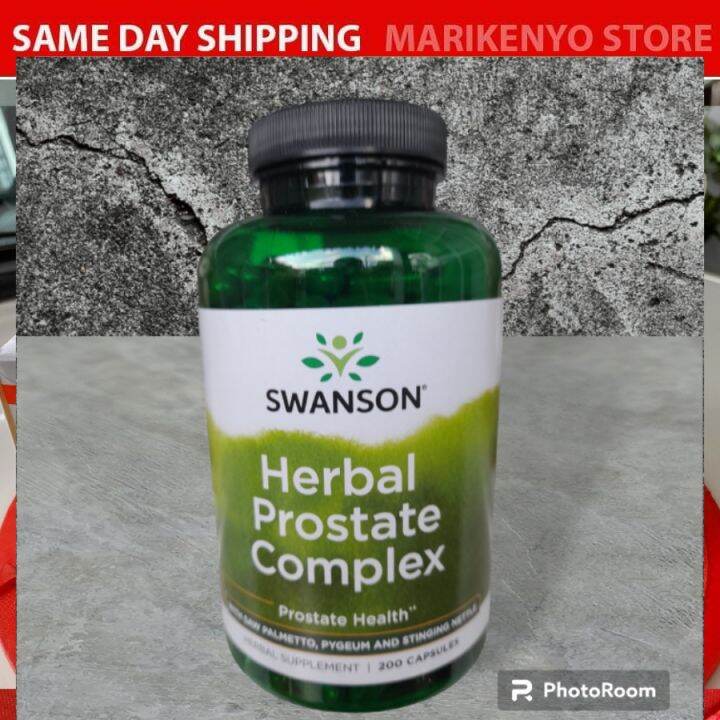 Swanson Herbal Prostate Complex 200 Capsules Expiry 1125 Lazada Ph