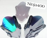 ชิวหน้า ชิวแต่ง ชิวบังลม แผ่นบังลม Kawasaki Ninja 400 ปี 2018-2022 ผลิตจากอะคริลิคแท้หนา 3 มม.