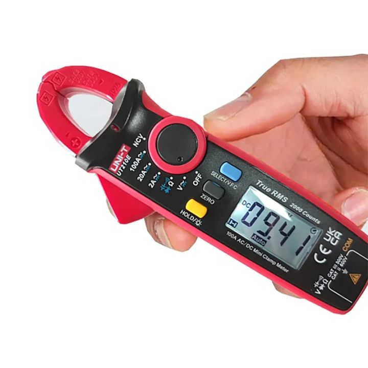 ut-210e-uni-t-แคมป์มิเตอร์-มัลติมิเตอร์ดิจิตอล-mini-clamp-meter-uni-t-ut210e