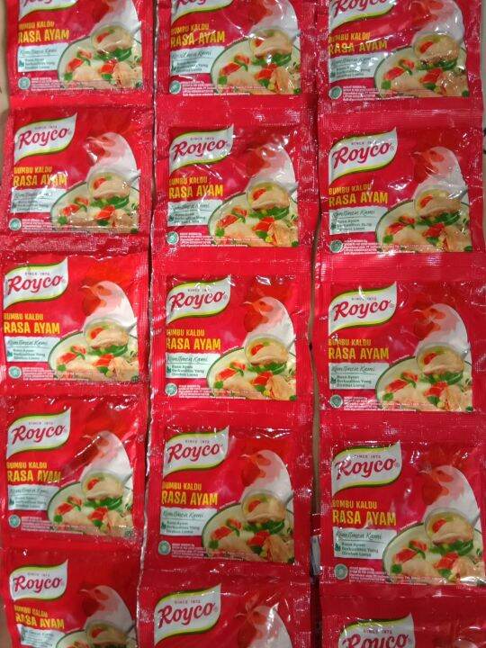 Royco Bumbu Kaldu Renteng Gr Rasa Ayam Dan Sapi Lazada Indonesia