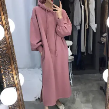 Váy Hoodie Nữ Dài Có Mũ Giá Tốt T072023  Mua tại Lazadavn