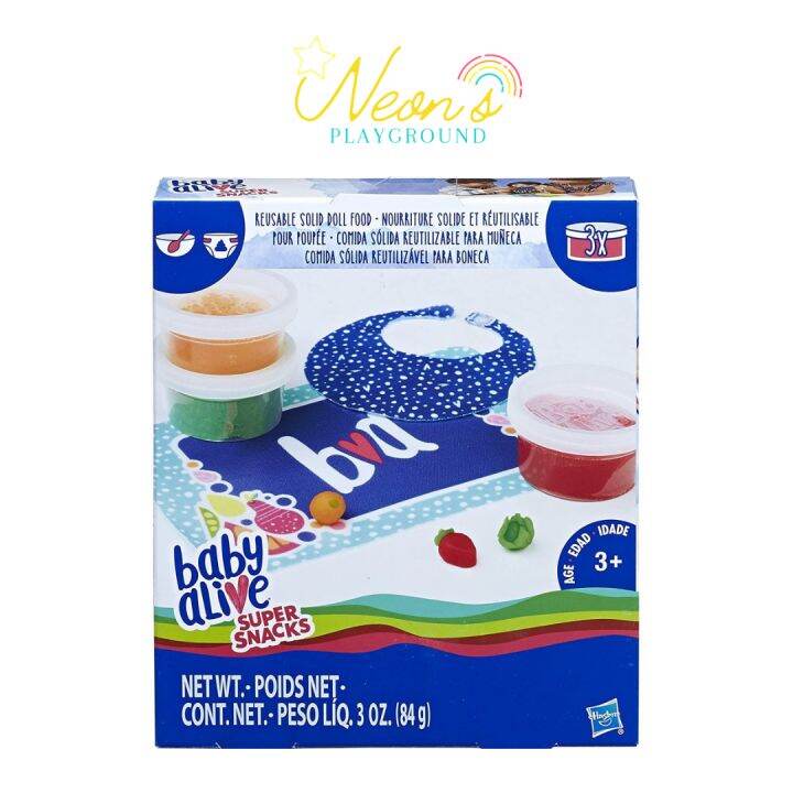 Baby Alive Super Snacks Reusable Solid Doll Food Refill Pack Lazada PH