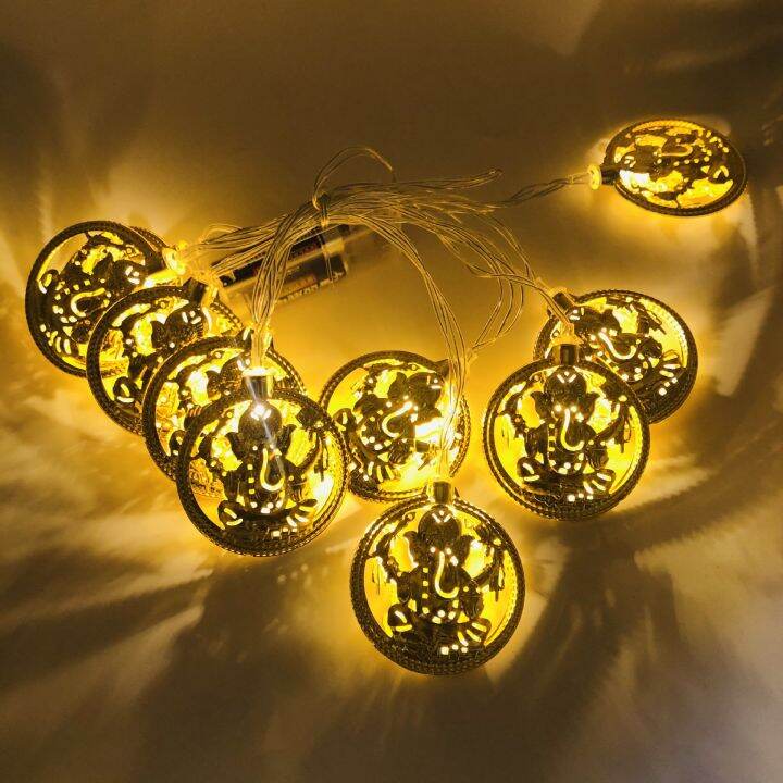1.65M 10LED Light Deepavali Light Battery Powered Fairy String Light