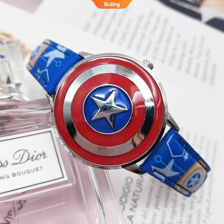 Marvel Đồng Hồ Trẻ Em Spiderman Iron Man Captain America Avengers Đồng Hồ  Lật Thạch Anh Mới Đồng Hồ Quà Tặng Sinh Nhật Cho Trẻ Em Bé Trai 