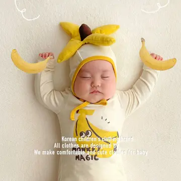 Banana store onesie baby