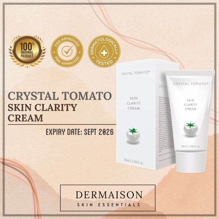 Crystal Tomato Skin Clarity Cream (100% Original) | Lazada PH