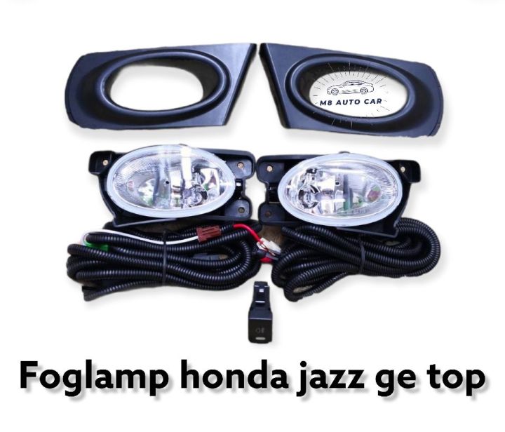 ไฟตัดหมอก honda jazz ge 2011 2012 2013 รุ่น top ไฟสปอร์ตไลท์ ฮอนด้า แจ๊ส foglamp honda jazz ge top model 2011-2013
