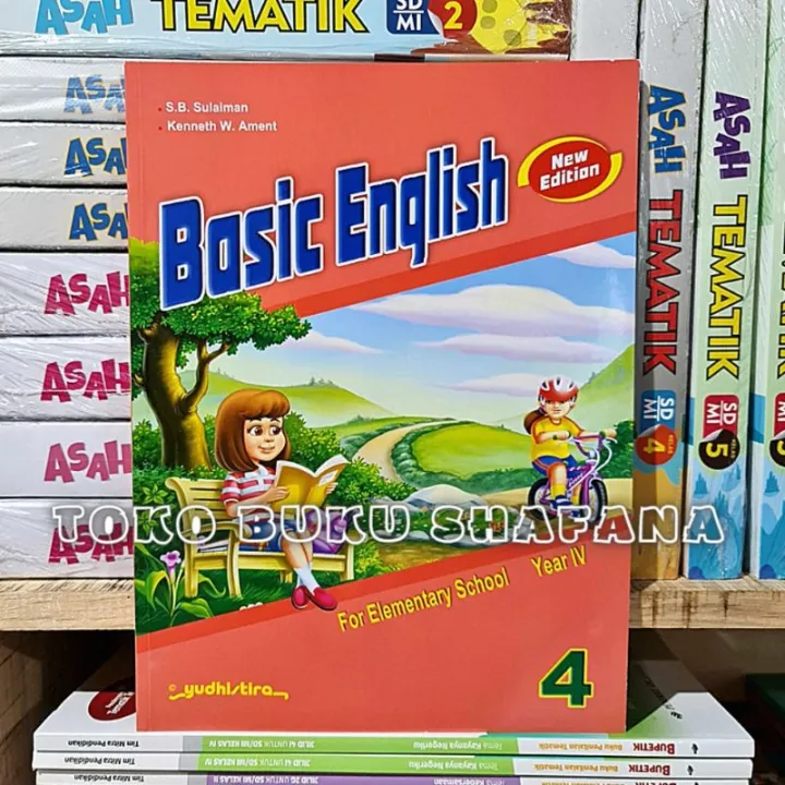 Buku Basic English Kelas 4 SD/MI Yudhistira New Edition - Buku Bahasa Inggris | Lazada Indonesia