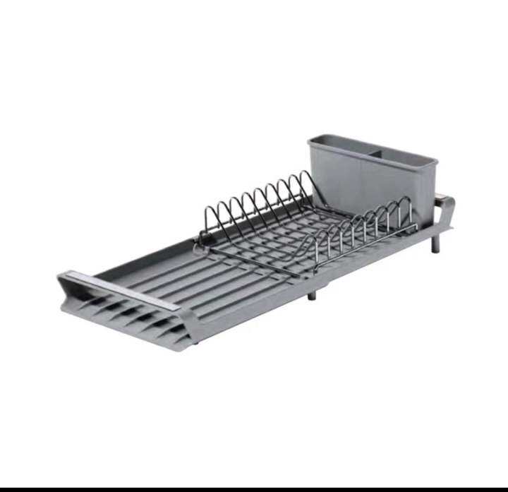 【Manila Spot】Kitchen plate drain rack tableware dish rack drain basket