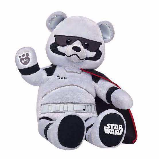 มือสอง-รุ่นหายาก-ตุ๊กตาหมี-สตาร์วอ-star-wars-captain-phasma-บิ้วอะแบร์-build-a-bear-workshop-สภาพดีแท้จากอเมริกา