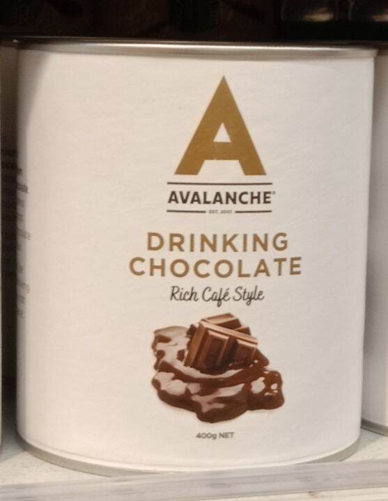 Avalanche Drinking Chocolate 400g Rich Cafe Style Lazada