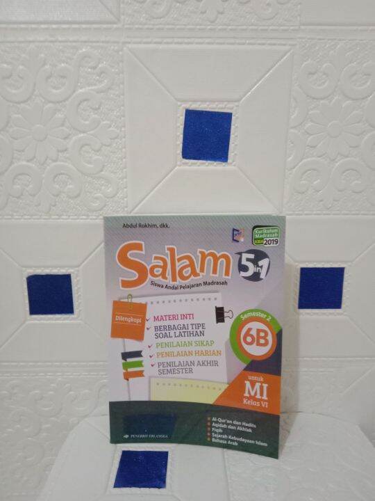 Buku Salam Siswa Andal Perlajar Madrasah In Untik Sd Mi Kelas B Semester Erlangga Lazada