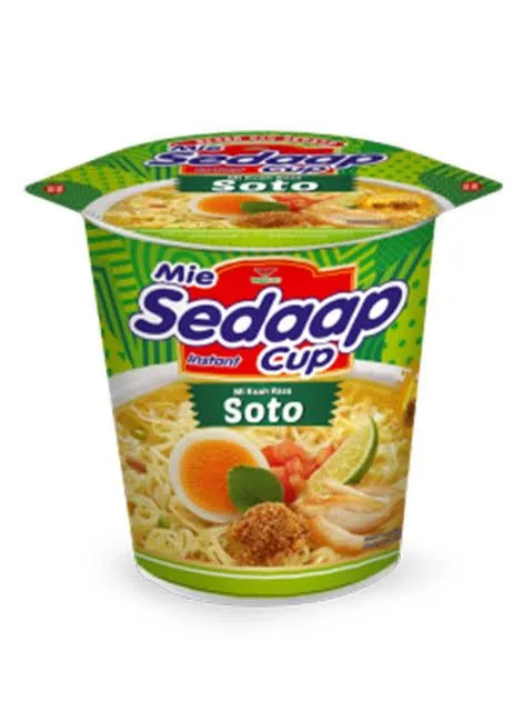 Cup Mie Sedaap Kuah Rasa Soto Lazada Indonesia