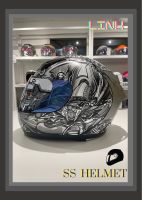 หมวกกันน็อค Link Helmet หมวกกันน็อคเต็มใบทนทานต่อแรงกระแทก รูปทรงโฉบเฉี่ยวดูสปอร์ต ลวดลายสวยเท่