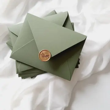 COD】 MATTE KRAFT SAGE GREEN Cardstock (10 Sheets 120gsm 180gsm