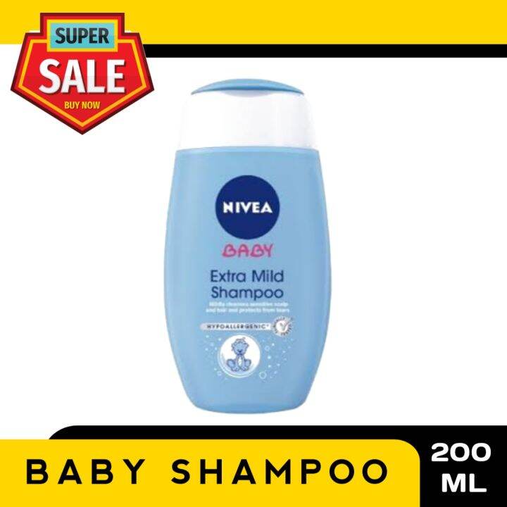Nivea Baby Extra Mild Shampoo HypoAllergenic 200ML Lazada PH