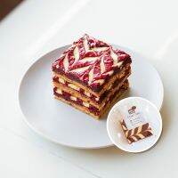 Brookie Red Velvet 3x3 inches  บรู้กกี้ Red Velvet สีแดงกำมะหยี่ ขนาดประมาณ 3x3 นิ้ว - Oven Talk Bangkok