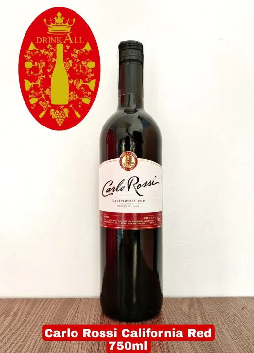 Carlo Rossi California Red 750ml USA Lazada PH