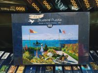 จิ๊กซอว์ 1000 ชิ้น แบรนด์ Bluebird puzzle ชื่อภาพ Garden at Sainte- Adresse, 1867 / Claude Monet