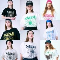 [พร้อมส่ง/ของแท้] MARDI MERCREDI Tshirt Flowermardi/Ddanji