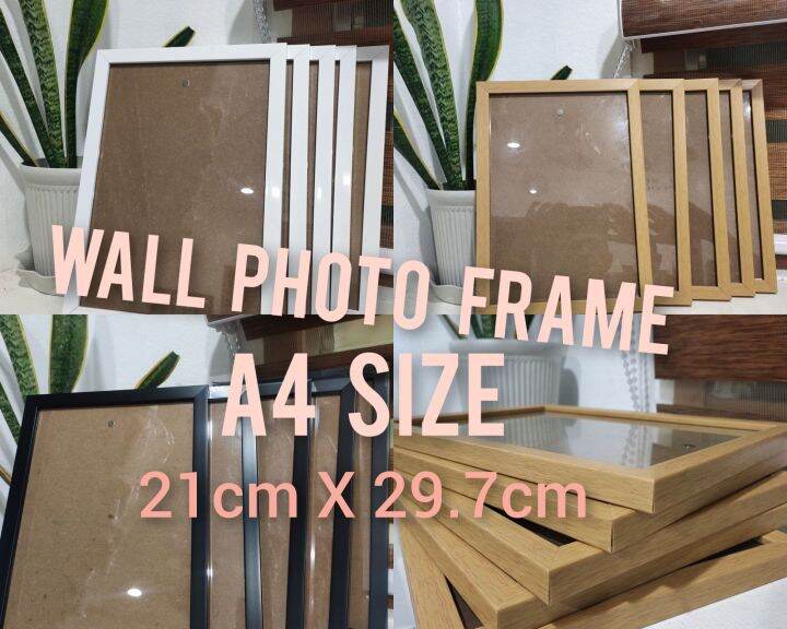 wall photo frame A4 size Lazada PH