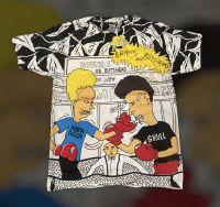 เสื้อยืด Ovp ลายการ์ตูน สไตล์ปี90s