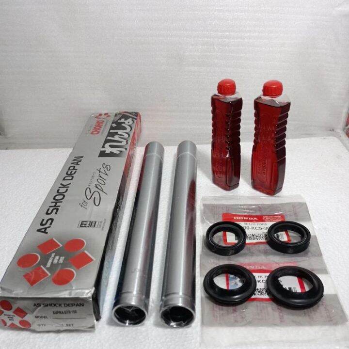 AS SOK AS SHOK SHOCK DEPAN PLUS SEAL SHOCK SUPRA GTR 150 Lazada Indonesia